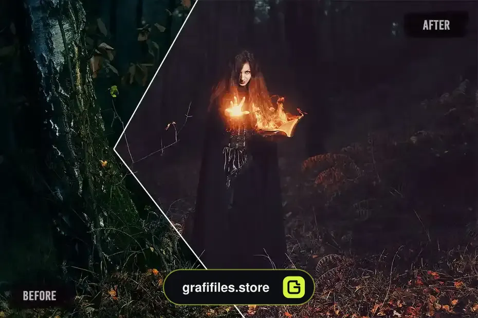پریست اصلاح رنگ پاییز Autumn LUTs Pack - 3