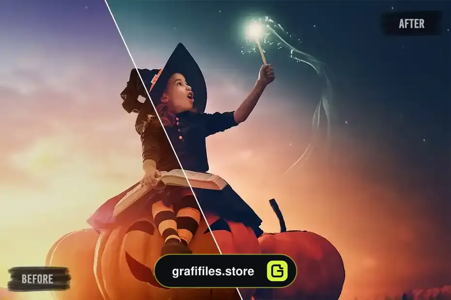 پریست اصلاح رنگ پاییز Autumn LUTs Pack - 5
