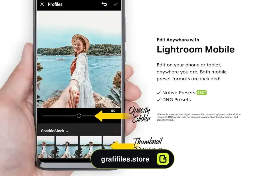 دانلود پریست رنگ لاجوردی Azure Lightroom Presets and LUTs - 4 پریست رنگ لاجوردی - 3