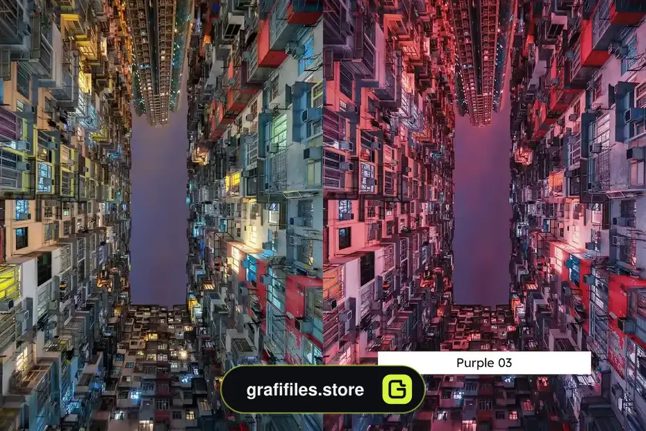 پریست رنگ سایبرپانک Cyberpunk Dystopia - 1