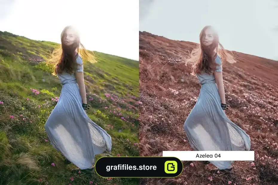 پریست رنگی منظره رویایی - 7