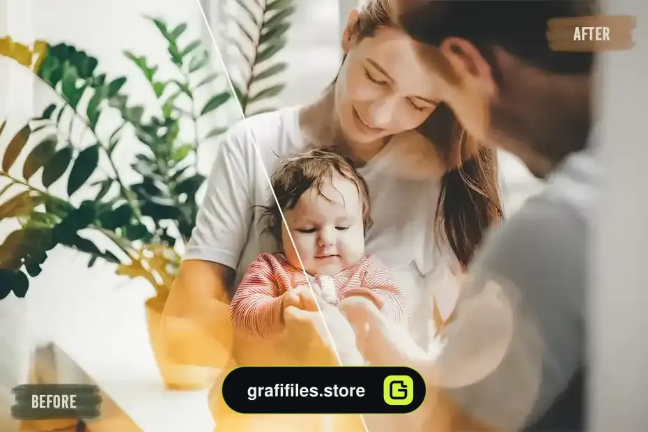 پریست اصلاح رنگ Family LUTs Pack - 3