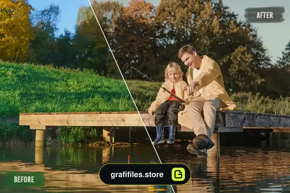 پریست اصلاح رنگ Family LUTs Pack - 5