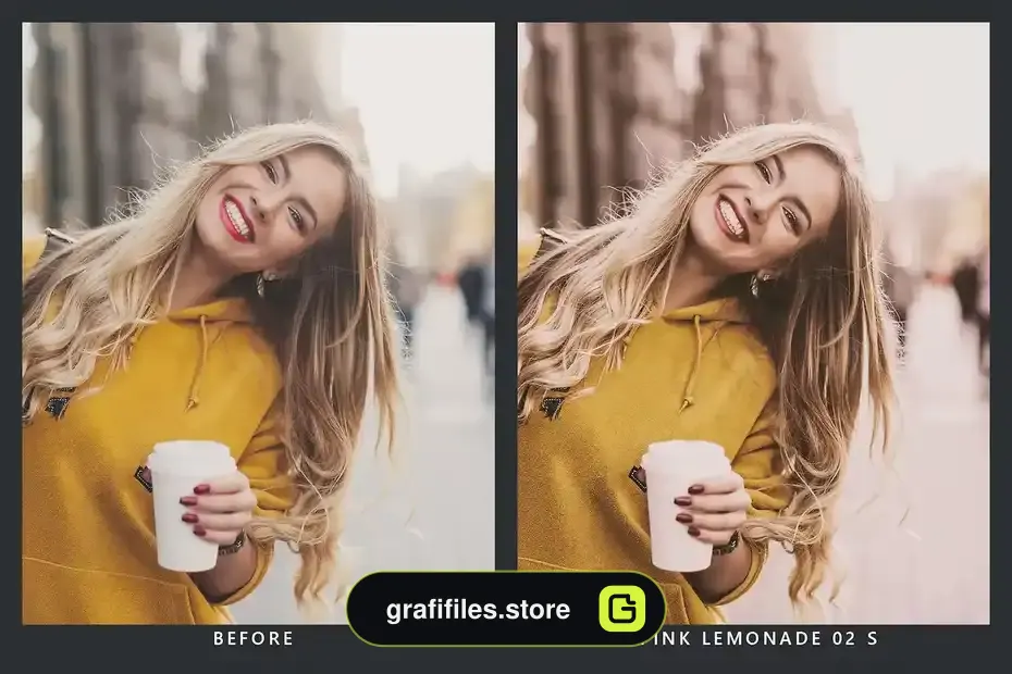 دانلود پریست رنگ لیمویی Lemon Lightroom Presets and LUTs - 4 پریست رنگ لیمویی - 3