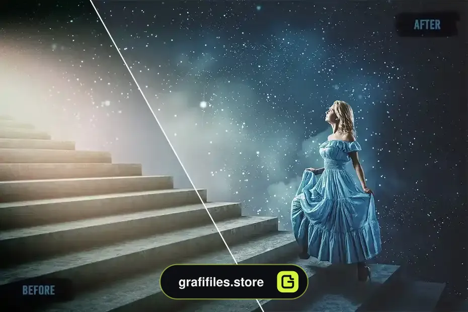 پریست اصلاح رنگ جنگل Wonderland LUTs Pack - 11