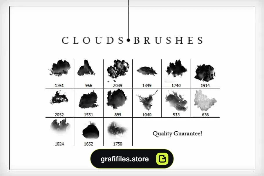 دانلود براش ابر فتوشاپ Clouds Brushes - 2 براش ابر فتوشاپ Clouds Brushes - 1