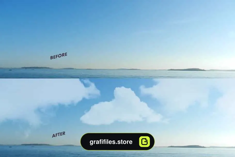 دانلود براش ابر فتوشاپ Clouds Brushes - 6 براش ابر فتوشاپ Clouds Brushes - 5