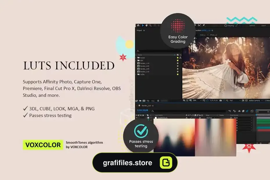 دانلود پریست رنگی بوهمین Bohemian Vibe Lightroom Presets and LUTs - 2 پریست رنگی بوهمین - 1