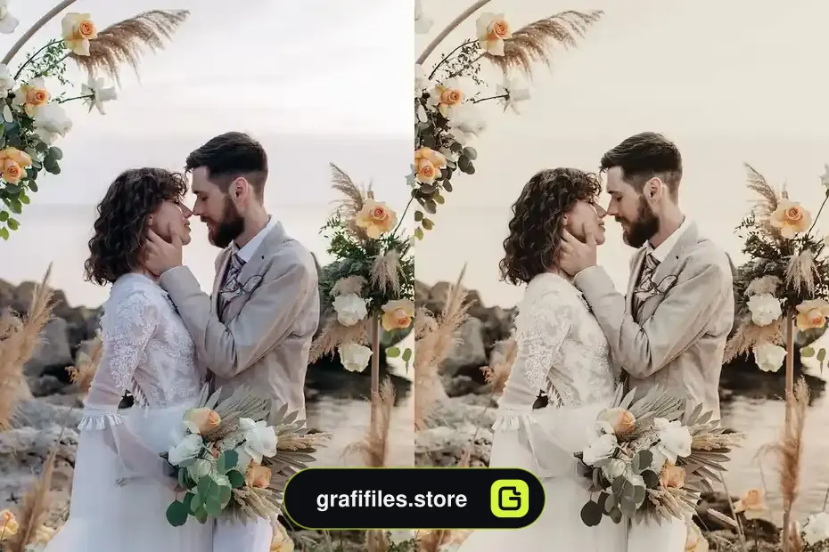 دانلود پریست رنگی بوهمین Bohemian Vibe Lightroom Presets and LUTs - 4 پریست رنگی بوهمین - 3