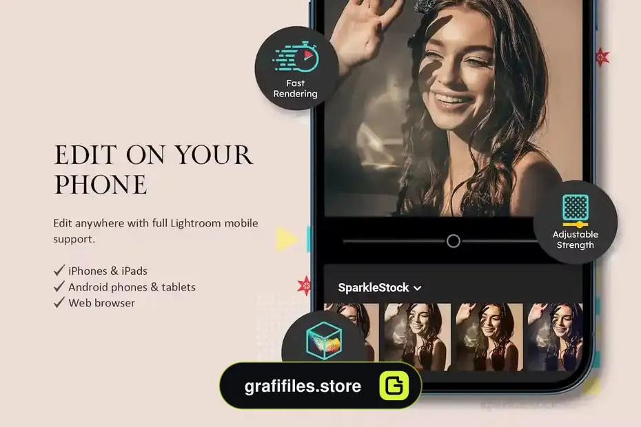 دانلود پریست رنگی بوهمین Bohemian Vibe Lightroom Presets and LUTs - 8 پریست رنگی بوهمین - 7