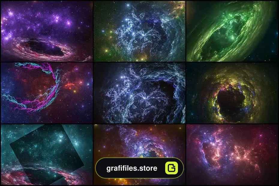 بک گراند فضایی HDR Space Backgrounds - Vol. 2