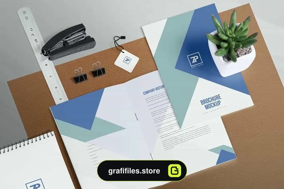 موکاپ ست اداری Stationery Mockup Scenes