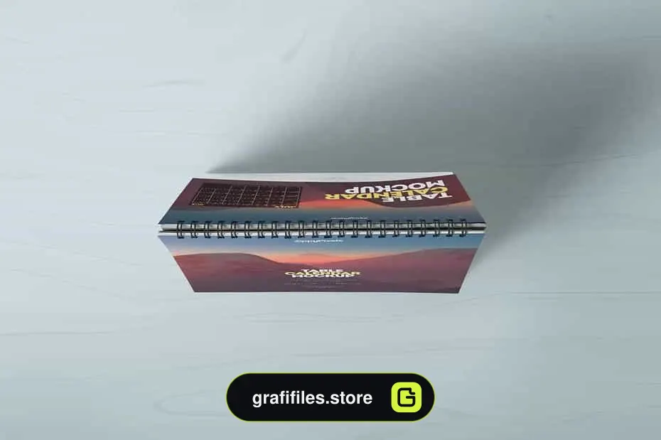 موکاپ تقویم رومیزی