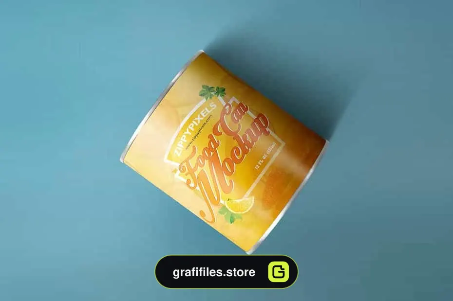 موکاپ بسته بندی قوطی Can Packaging Mockups