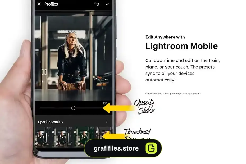 پریست رنگ Hustle Lightroom Presets and LUTs - 9