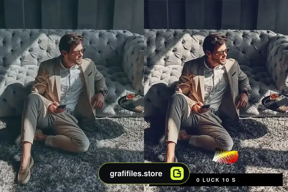 پریست رنگ Hustle Lightroom Presets and LUTs - 15