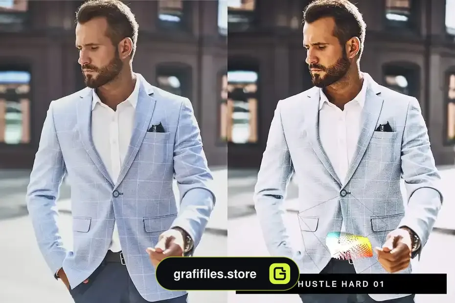 پریست رنگ Hustle Lightroom Presets and LUTs - 17