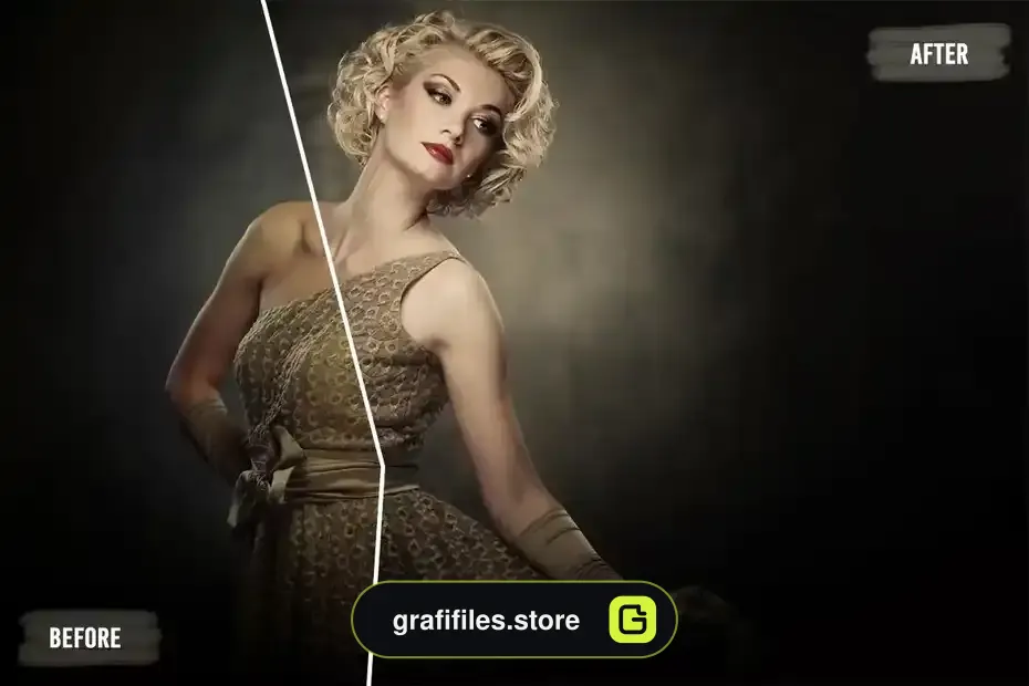 دانلود پریست رنگ عکس قدیمی Old Look LUTs Pack - 6 پریست رنگ عکس قدیمی - 5