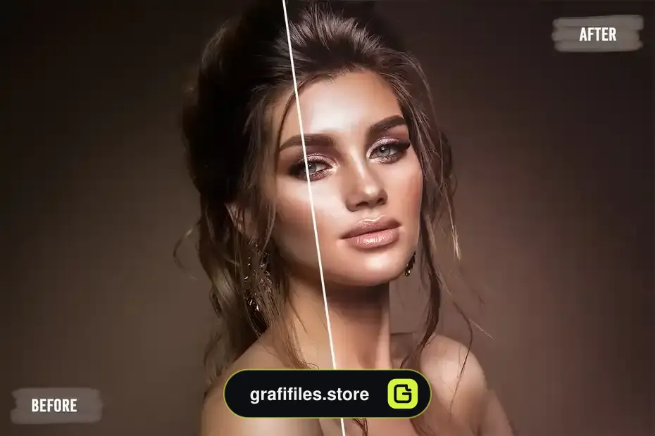 پریست لایت روم رتوش Powerful Retouch Lightroom Presets - 3