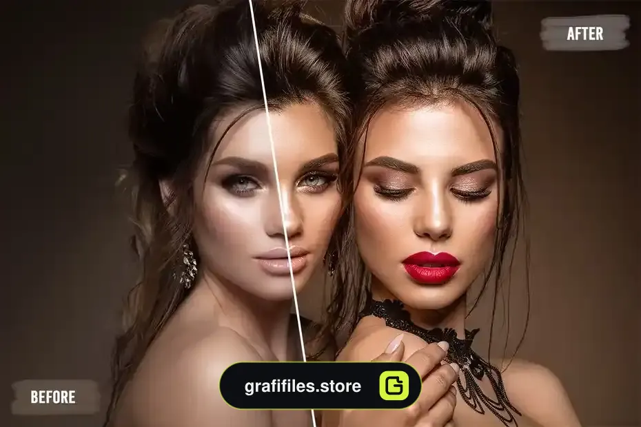 پریست لایت روم رتوش Powerful Retouch Lightroom Presets - 5