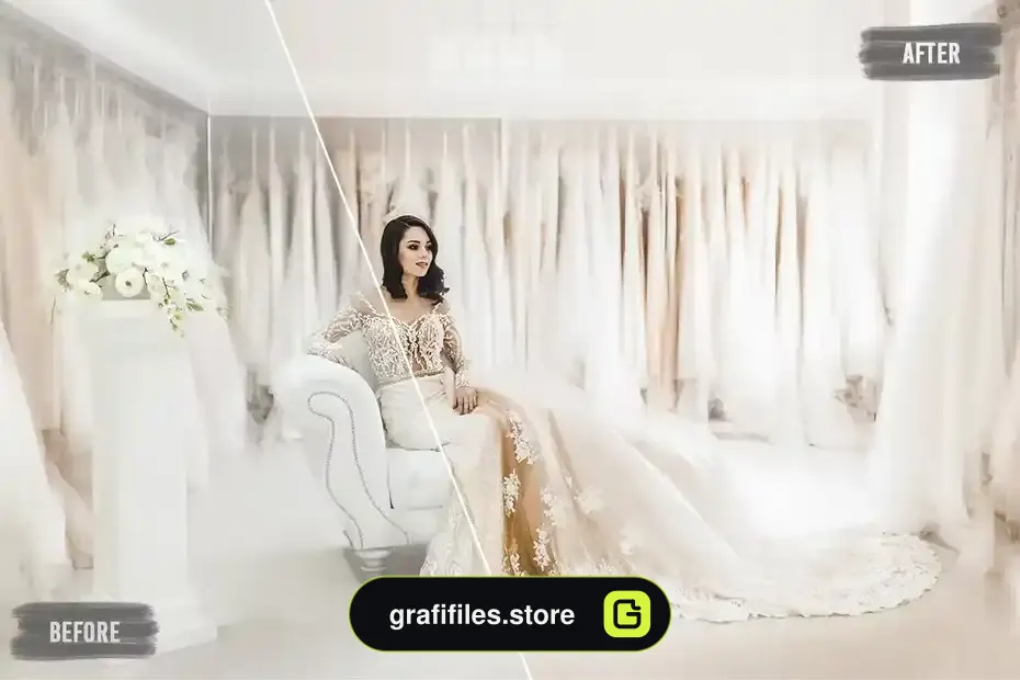 دانلود پریست رنگ عروسی رمانتیک Romantic Wedding LUTs Pack - 2 پریست رنگ عروسی رمانتیک - 1