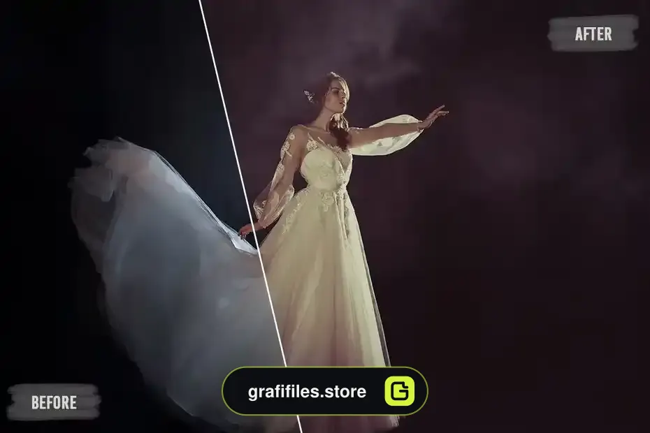 دانلود پریست رنگ عروسی رمانتیک Romantic Wedding LUTs Pack - 4 پریست رنگ عروسی رمانتیک - 3