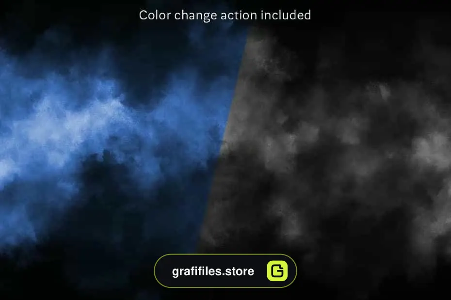 افکت دود روی عکس و تصاویر Smoke Overlays