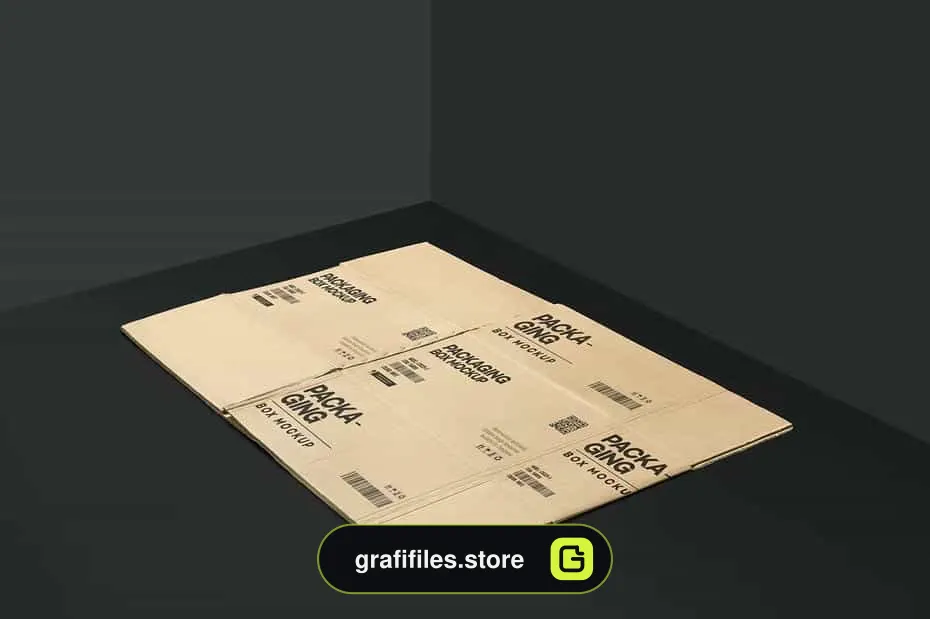 موکاپ جعبه Packaging Box Mockups