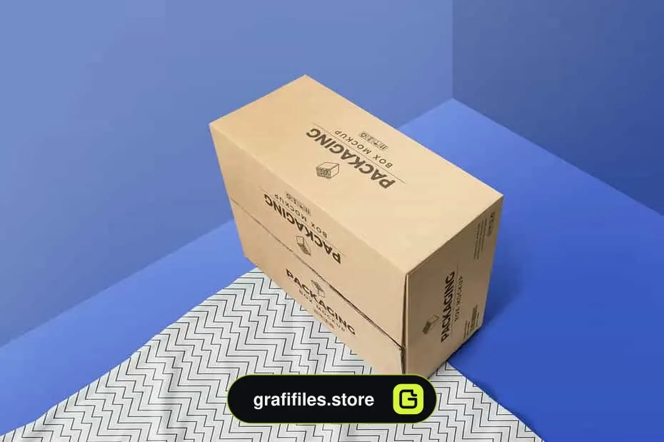 موکاپ جعبه Packaging Box Mockups