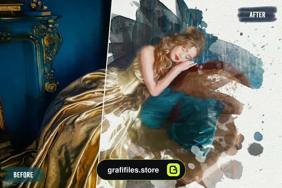 براش نقاشی دیجیتال فتوشاپ Painting Artistic Brushes Vol.4 - 3