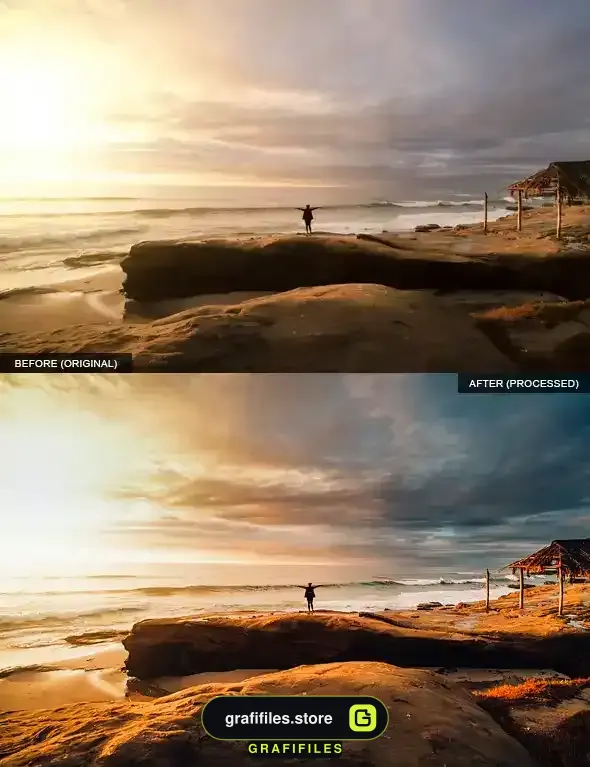 پریست لایت روم Rich & Deep Tones Lightroom Presets - 1
