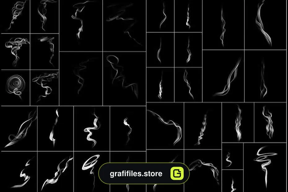 دانلود افکت دود روی عکس و تصاویر Smoke Overlays