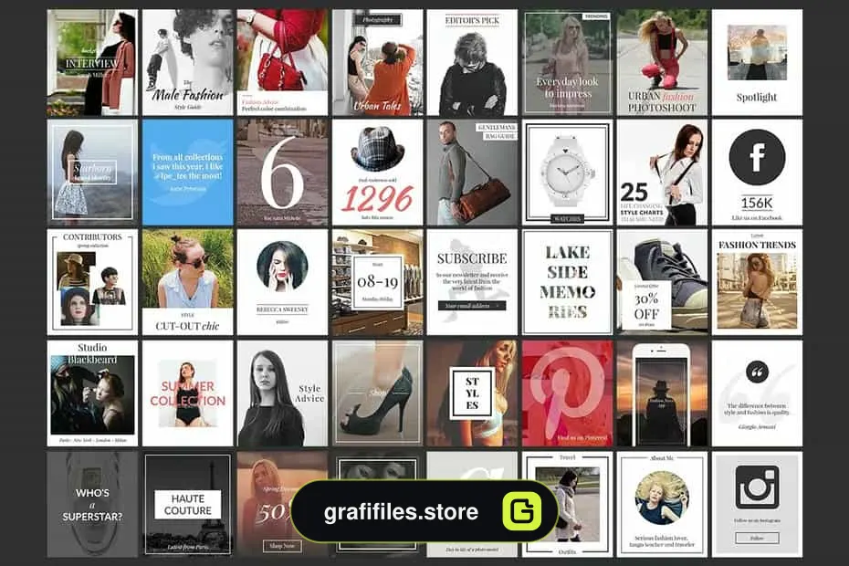 طرح لایه باز بنر استایل Banners - Style Edition
