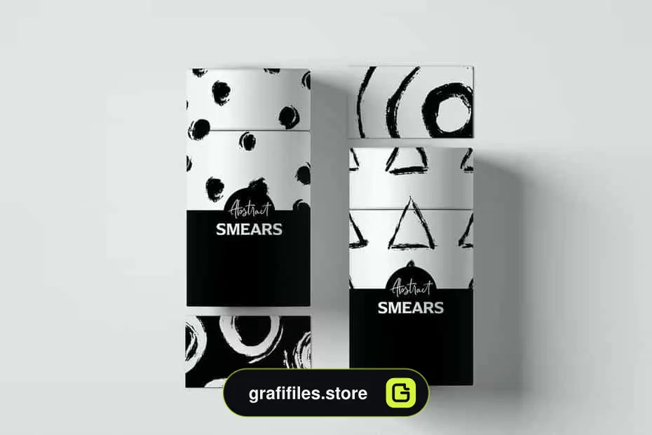 براش انتزاعی Abstract Smears Brushes - 1