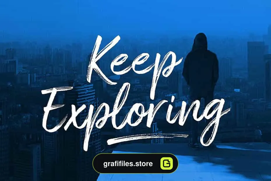 دانلود فونت انگلیسی براش Amithen Brush Font
