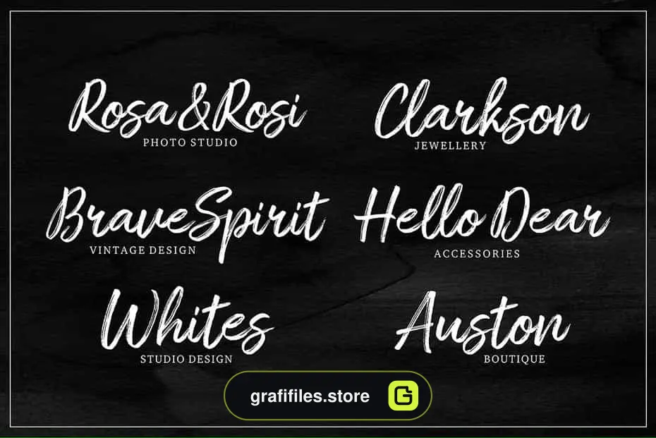 دانلود فونت انگلیسی براش Amithen Brush Font
