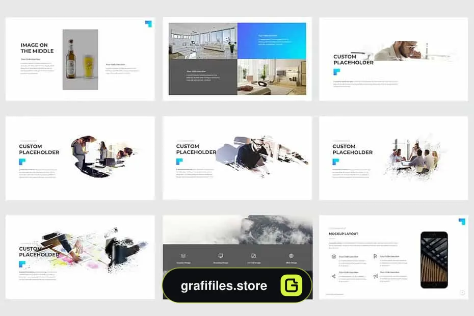 قالب پاورپوینت Aneta Powerpoint Template