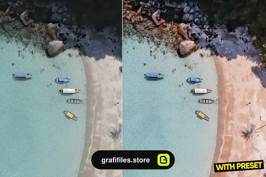 دانلود پریست لایت روم و فتوشاپ ساحل با تم رنگی رزگلد ARTA - Rose Gold Beach Presets for Lightroom - 4 پریست لایت روم ساحل با تم رنگی رزگلد - 3