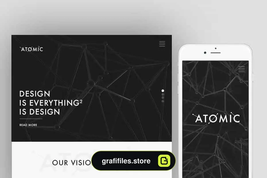 دانلود بک گراند انتزاعی Atomic - 30 Abstract Design Pack - 3 بک گراند انتزاعی Atomic - 2