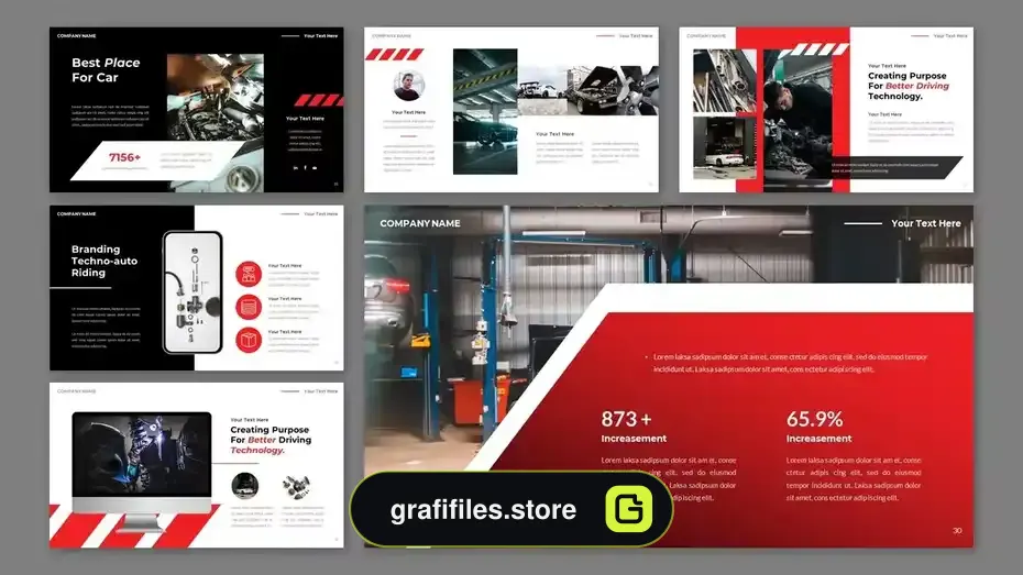 دانلود قالب پاورپوینت خدمات بازرگانی اتومبیل Automotif - Car Business Service Powerpoint - 2 قالب پاورپوینت خدمات بازرگانی اتومبیل - 1