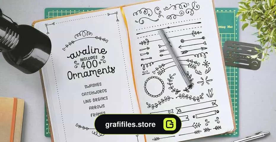 فونت انگلیسی Avaline Script Sketch
