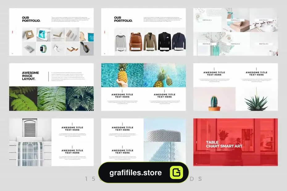 قالب پاورپوینت Balance - Powerpoint Template