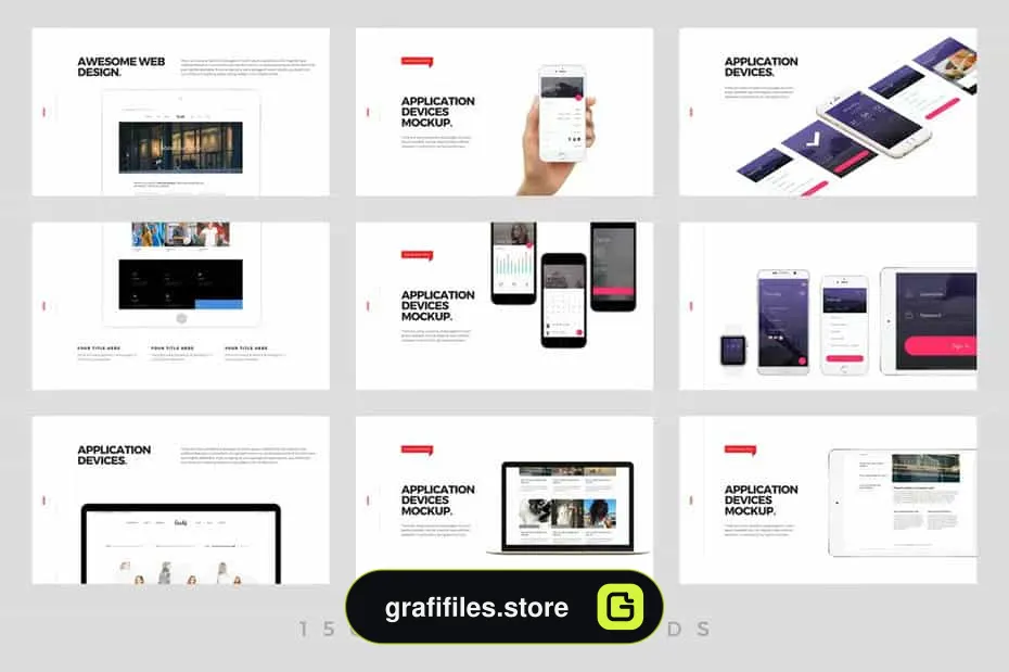 قالب پاورپوینت Balance - Powerpoint Template