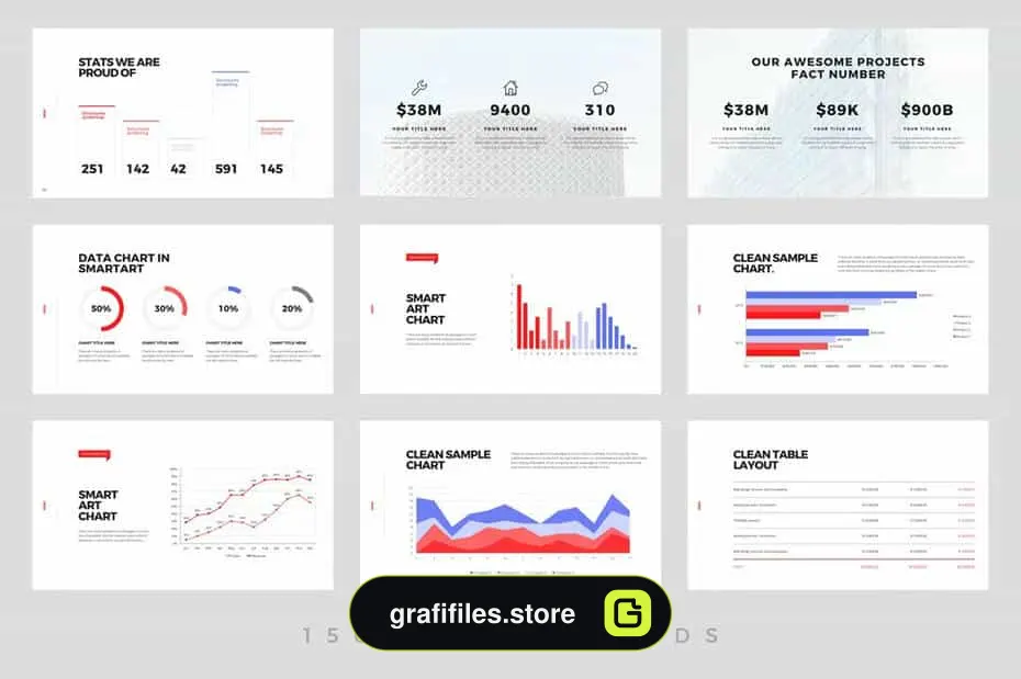 قالب پاورپوینت Balance - Powerpoint Template