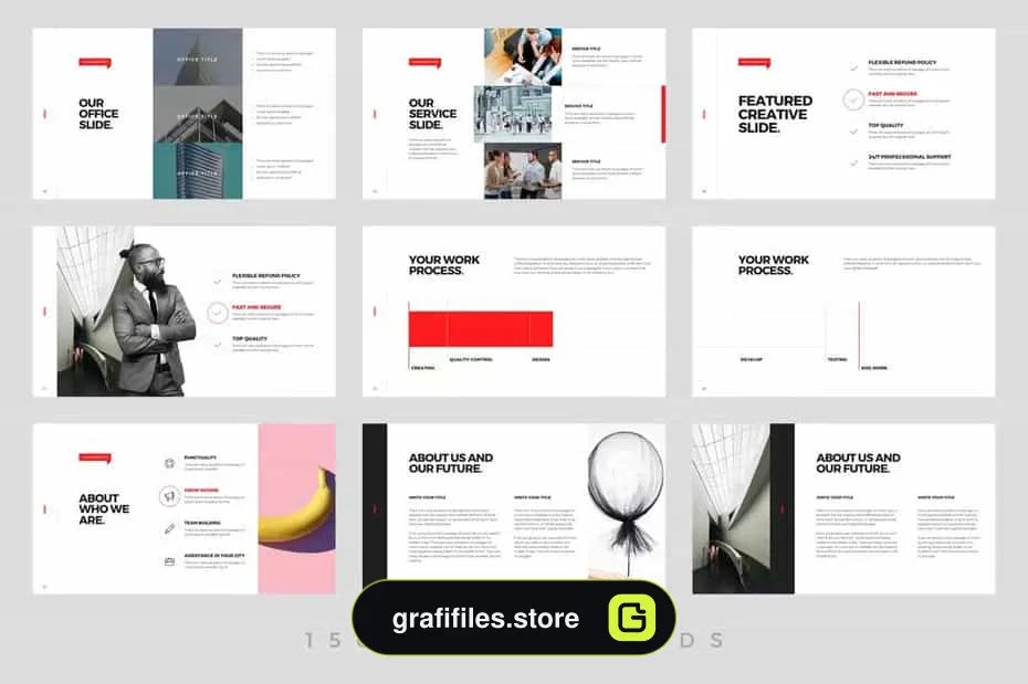 قالب پاورپوینت Balance - Powerpoint Template