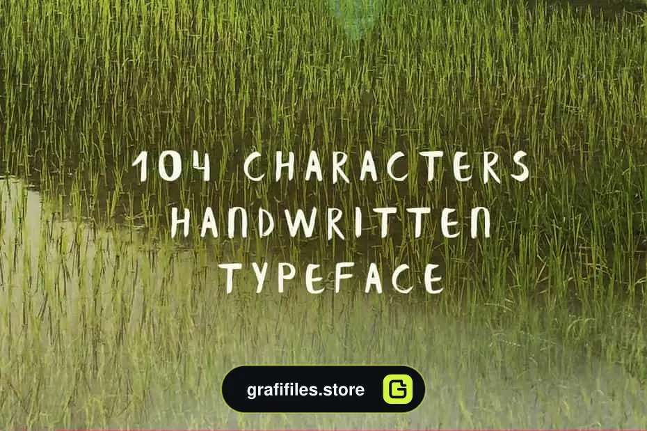 فونت انگلیسی Banaue Handwritten Brush Font