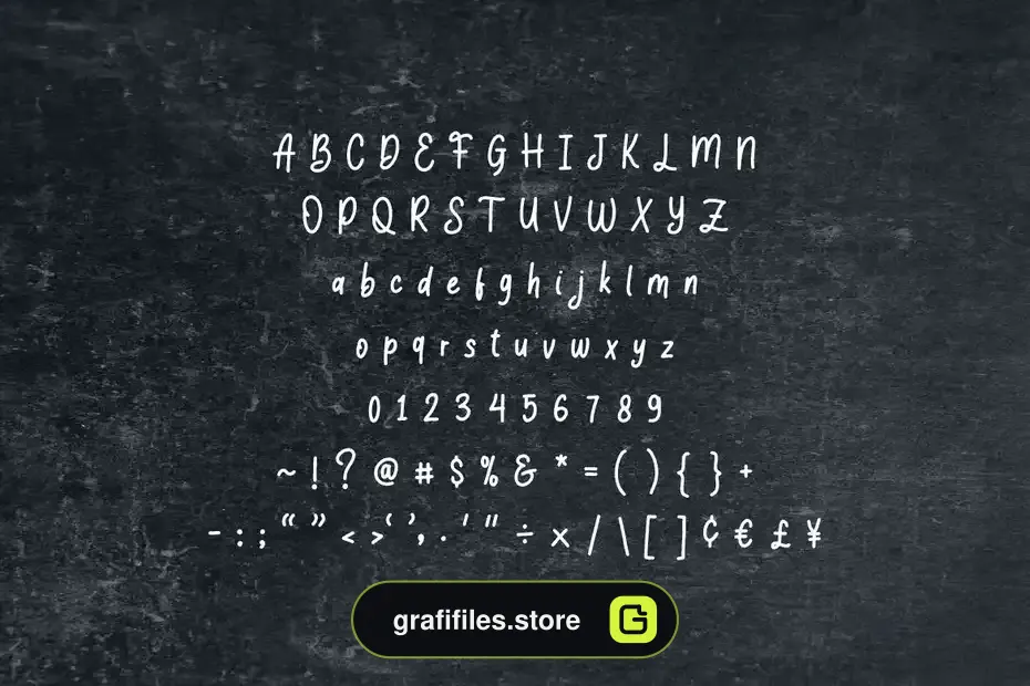 فونت انگلیسی Beast Burger - Handwritten Sans Serif - 5