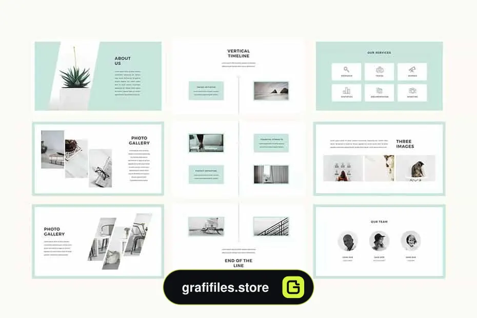 قالب پاورپوینت و کینوت Blossom Presentation Template - 3