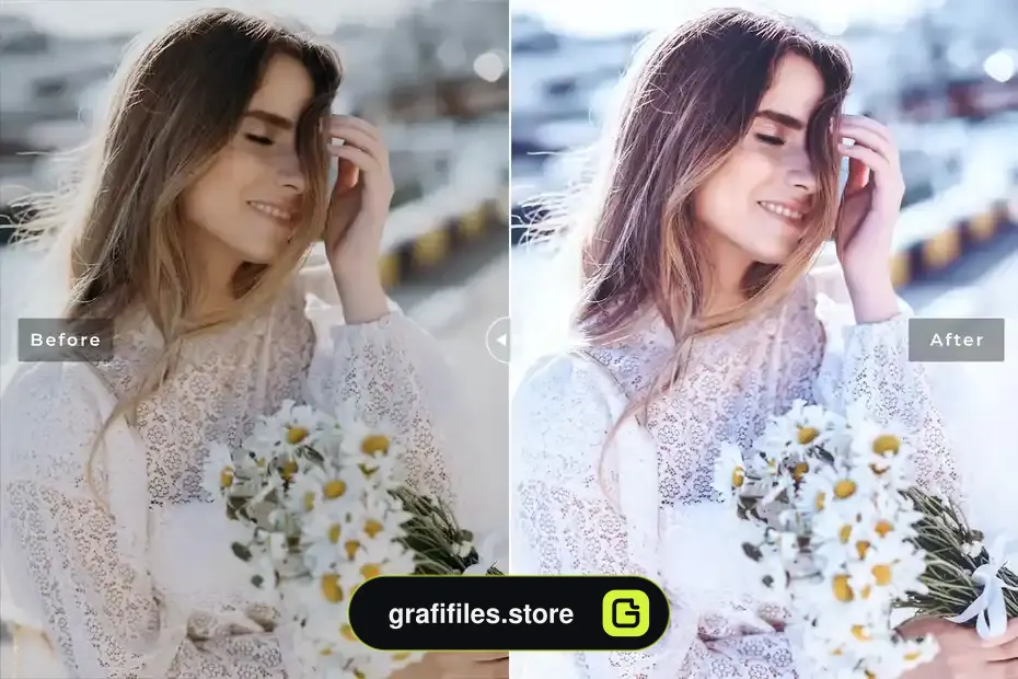 پریست لایت روم به همراه اکشن فتوشاپ Brachyscome - 1