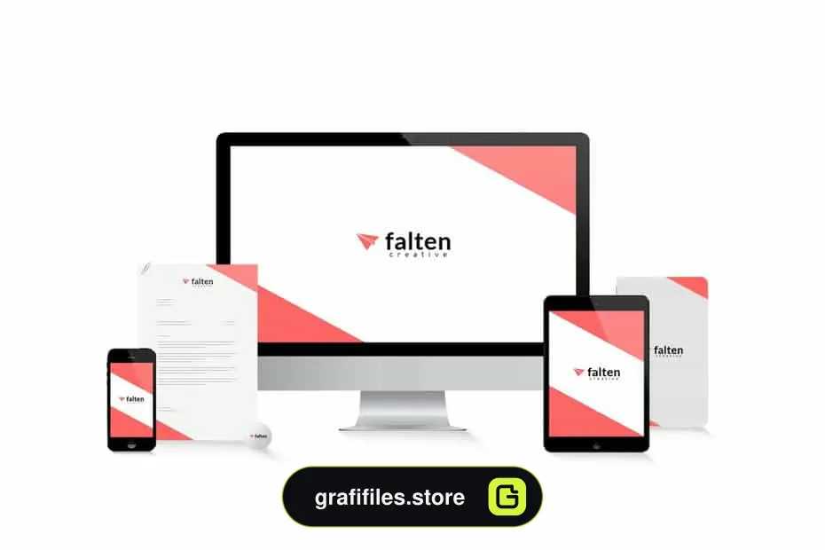 موکاپ برندینگ Branding Identity Mockup Pack